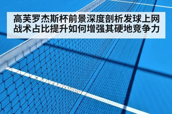 hard court tennis match